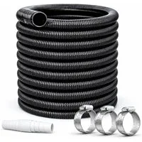 TK Gruppe Poolschlauch Poolschlauch mit Muffen 38mm x 8m – Schlauchschellen & Verbinder, (1 St)