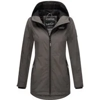 Marikoo Outdoorjacke Honigbeere sportliche Übergangsjacke mit Kapuze