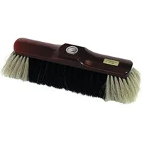 Nölle Staubbesen, Stubenbesen, 28 cm lang mit Naturhaar, Gewinde