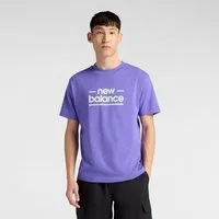 New Balance T-Shirt MENS LIFESTYLE T-SHIRT aus Baumwolle, für Erwachsene, in den Größen S bis XXL