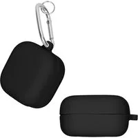 kwmobile Kopfhörer-Schutzhülle Schutzhülle für Samsung Galaxy Buds 4 / Galaxy Buds 4 Pro Hülle, TPU Silikon Case für Kopfhörer Ladecase stoßfestes Cover mit Karabiner