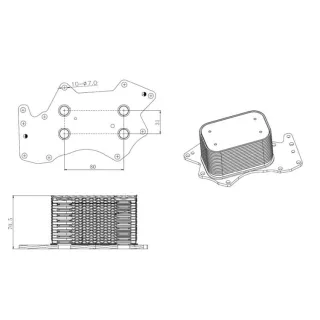 NRF ?lk?hler Audi A4 A6 A8 Q7 VW Phaeton Touareg