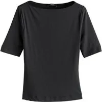 Next T-Shirt Shirt mit halblangen Ärmeln und U-Boot-Ausschnitt (1-tlg)