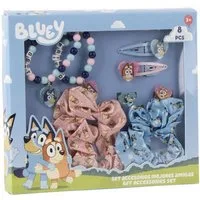 Cerda Haarpflege-Set Bluey Beauty Set 8-teilig Schmuck Zubehör, Kinder Accessorie, 8-tlg.