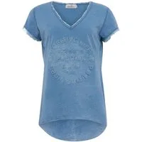 Zwillingsherz T-Shirt Positive Mind (1-tlg) Weiteres Detail