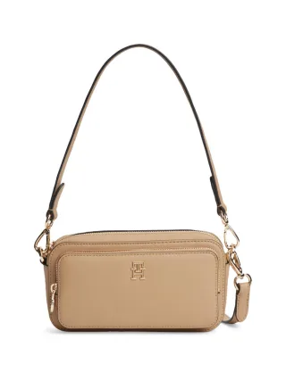 Tommy Hilfiger - TH Monogram Crossbody-Kameratasche braun/grün - Gr. - OS