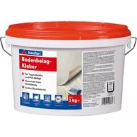 baufan® Dispersionskleber Bodenbelag-Kleber Bodenbelagskleber für Teppichböden & PVC/ CV-Beläge, dauerhaft feste Verklebung, leichte Verarbeitung