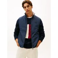 Tommy Hilfiger Wendeweste LW REVERSIBLE von beiden Seiten tragbar, Stehkragen, 2-Wege-Reißverschluss