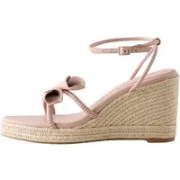 Next Forever Comfort® Leder-Keilabsatzschuhe, Tulpe Keilsandalette (1-tlg)