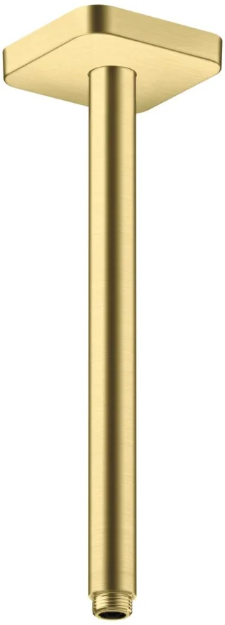Hansgrohe Decken-Anschlussstück Axor DN15 300mm softsquare, brushed brass, 26966950 26966950