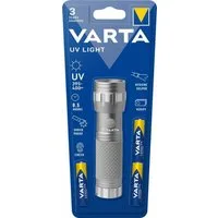 VARTA LED Taschenlampe UV Light, 385-400nm inkl. 3x AAA Batterien 15638
