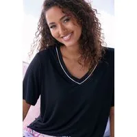 LASCANA Pyjama (Set, 2 tlg) mit schönem Blumendruck