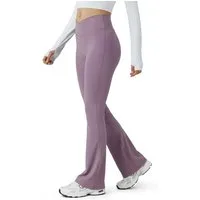 Smilodox Leggings SoftFeel Leonora, Bootcut Yogahose, atmungsaktiv & 4-Wege-Stretch High Waist Freizeithose, weiche Oberfläche, Yoga Pilates Stretching