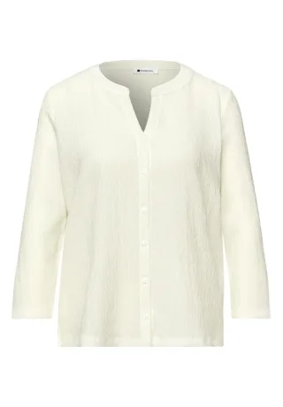 Street One - Shirt im Tunika-Look weiß - Gr. - 34