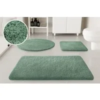 OTTO home Badematte Kaarin, Höhe 30 mm, rutschhemmend beschichtet, schnell trocknend, Polyester, rechteckig, Badteppich, getuftet, flauschig, hochflor, große Farbauswahl