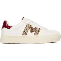 Mexx Mexx Damen-Sneakers Weiß MEXX-EO-MI001010861W Weiß Burgund Sneaker