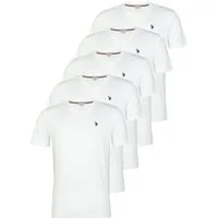 U.S. Polo Assn. T-Shirt T-Shirt Kurzarmshirt 5er Pack (5-tlg., 5)