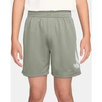 Nike Sporthose B NK DF MULTI SHORT HBR SPRUCE FOG/WHITE