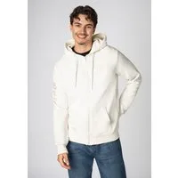 SUBLEVEL Kapuzensweatjacke Herren Zipperjacke mit Kapuzen Print Sweatshirtjacke, Kapuzenpullover mit Kängurutasche und Kapuze