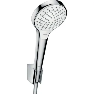 hansgrohe Croma Select S 110 Brausehalterset 28094400 Vario EcoSmart m.Brauseschlauch, 1600 mm, weiß/chrom