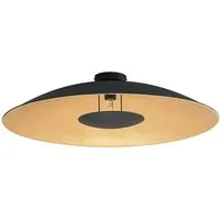 Lindby Deckenleuchten Narisara, Metall, Schwarz IP20, 1 x 60 W