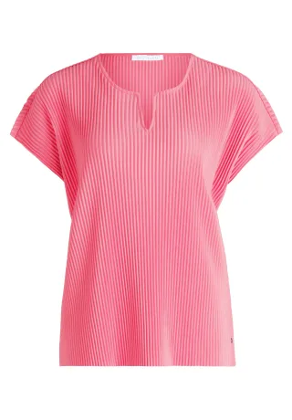 Betty & Co - Kurzarm-Shirt koralle - Gr. - XL