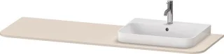 Duravit Happy D.2 Plus Konsole Taupe Supermatt 1600x550x16 mm - HP031HR8383 HP031HR8383