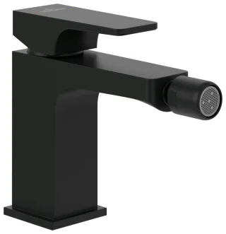 Villeroy & Boch Einhebel-Bidetarmatur Architectura Square 42x139x165mm Matt Black TVB125001000K5