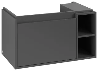 Villeroy & Boch Waschtischunterschrank Skyla C78800 772x436x 439mm 2 Ausz. Waschbecken mittig Grap C78800VR