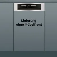 BAUKNECHT teilintegrierbarer Geschirrspüler BSBO 3O35 PF X (2), 10 Maßgedecke, PowerClean Hochdruckdüsen – reinigt hartnäckigste Verschmutzungen