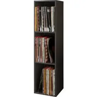 VCM Standregal Holz Schallplatten LP Stand Regal Platto 3fach, 1-tlg., 107x34x30cm Ständer, Schallplatten Aufbewahrung