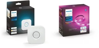 hue Bridge Bundle inkl. Lightstrip (2m) (Schwarz)