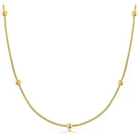 Made by Nami Brillenkette Gold Brillenband Damen 70 cm aus chirurgischem Edelstahl, Hypoallergen Wasserfest Boho Schmuck Sommer Accessoires