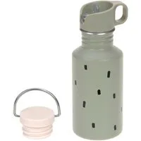 LÄSSIG Trinkflasche Happy Prints, Light Olive