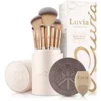 Luvia Cosmetics Schmink-Set Prime Vegan Champagne, 11-tlg., Kosmetikpinsel-Set