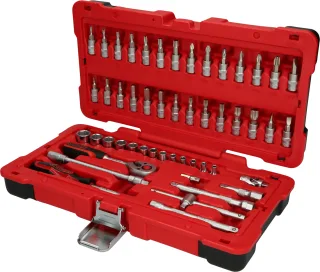KS Tools 1/4" Steckschlüssel-Satz, 50-tlg - 951.0650