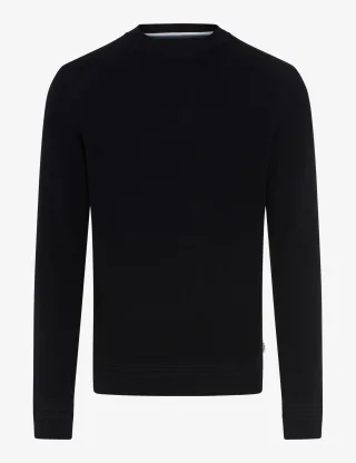 Brax Herren Strickpullover Style ROY navy, dunkelblau, Gr. XS