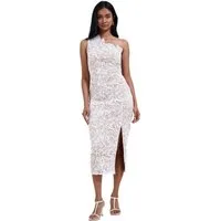 LIPSY One-Shoulder-Kleid Lipsy One-Shoulder-Bodyconkleid Spitze, Kurzgröße (1-tlg)