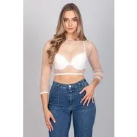 Edelnice Dirndlbluse Martha Weiß
