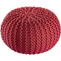 Amagohome Sitzhocker Pouf Outdoor ø 55 o. 45cm Bodenkissen Sitzpouf Hocker wetterfest pfleg