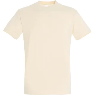 SOLS Mens Imperial Heavyweight Short Sleeve T-Shirt (Creme)