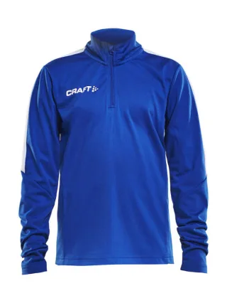 Craft Progress Halfzip Langarm T-Shirt Kinder 1905639