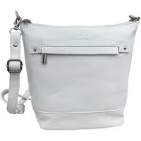 Cinino Handtasche C7022, Ledertasche Umhängetasche Rindleder