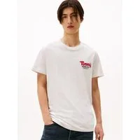 Tommy Jeans T-Shirt FONT PLAY TEE Slim fit mit Rundhalsausschnitt