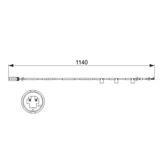 Bosch Warnkontakt f?r Bremsbel?ge Mini R55 R56 R57 R59 1,6 1987473525