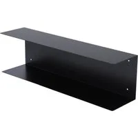 jankurtz Wandregal Fleur aus Metall Schwarz, 80 cm