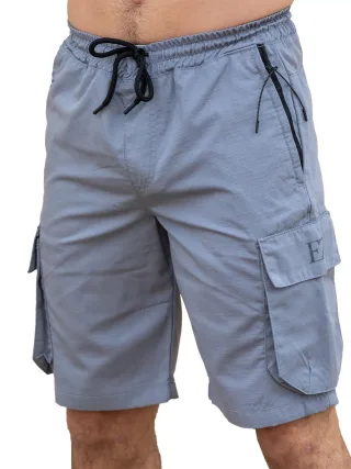 Enzo | Herren Tech Cargo Shorts