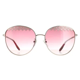 Chopard Rund Damen Glänzend Rot Gold Rosa Farbverlauf SCHF75S