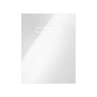 TECE Betätigungsplatte TECElux 9650002 Glas weiß, sen-Touch Elektronik