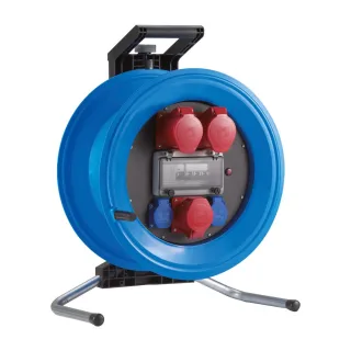 HEDI Kunststoff-Kabeltrommel Professional Plus Ø 450 mm, 32A-Ausführung, leer - K4002021I